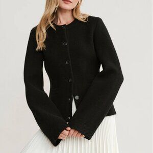 Jenni Kayne Cooper Cardigan Black